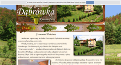 Desktop Screenshot of kudowa-dabrowka.pl